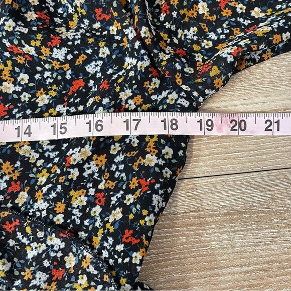 Manydress Floral V-Neck Dress Size Medium - Picture 9 of 11